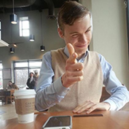 Picture for playwright Luke Simmons